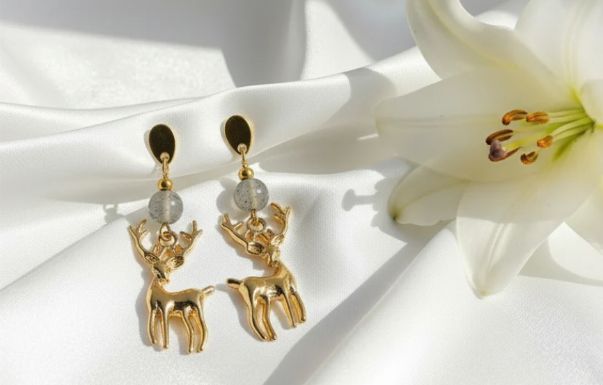 Boucles d'Oreilles - Secret de Cristaux 