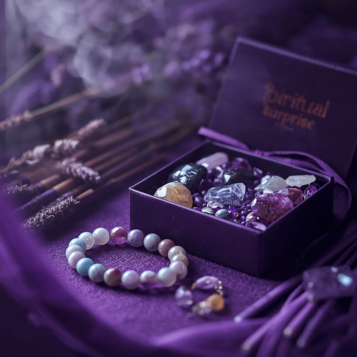 Box Mensuelle Spirituelle - Secret de Cristaux 