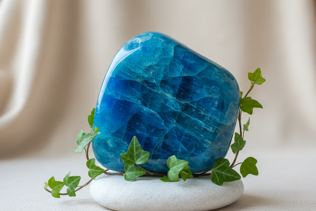 Apatite Bleue vertus Bijoux et Pierres Naturelles