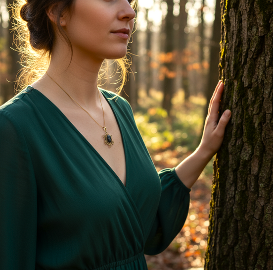 Collier Métatron améthyste ou labradorite