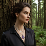 collier améthyste