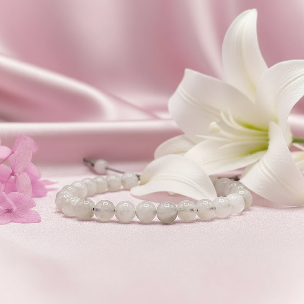 bracelet chanvre en pierre