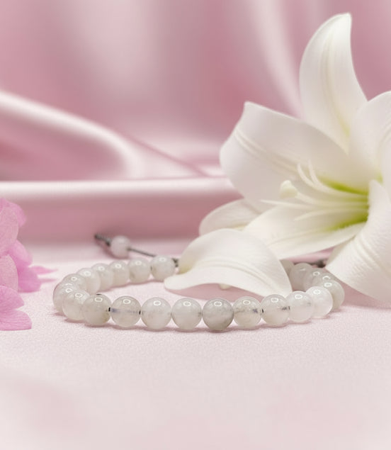 bracelet chanvre en pierre