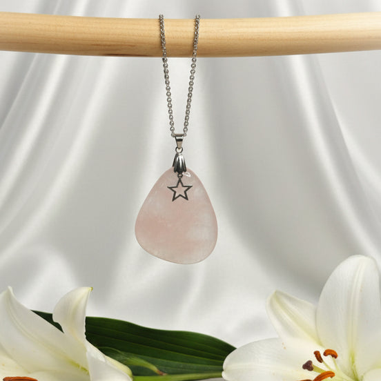bijou en pierres quartz rose 70 vesoul