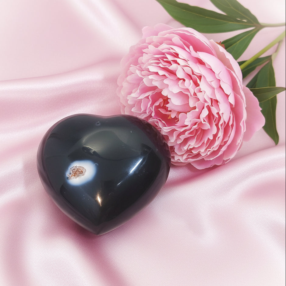 coeur en agate
