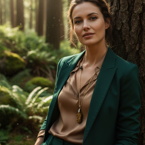 sautoir pixiu argenté