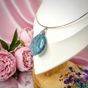 collier argenté