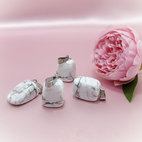 pendentif en pierre howlite pas cher