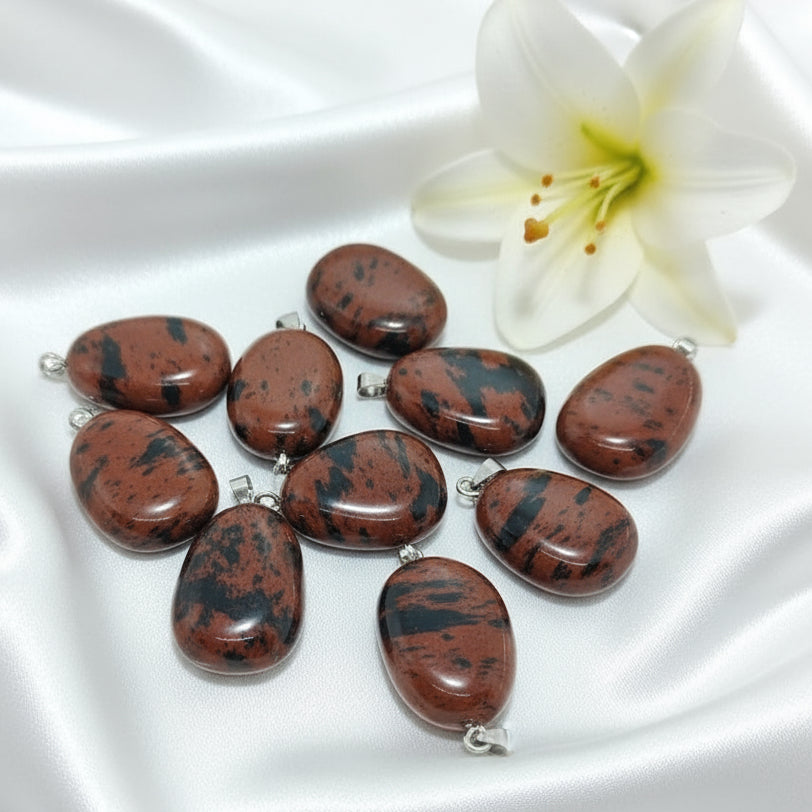 vertus obsidienne acajou noir rouge