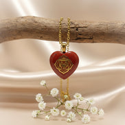 bijoux en jaspe rouge  70