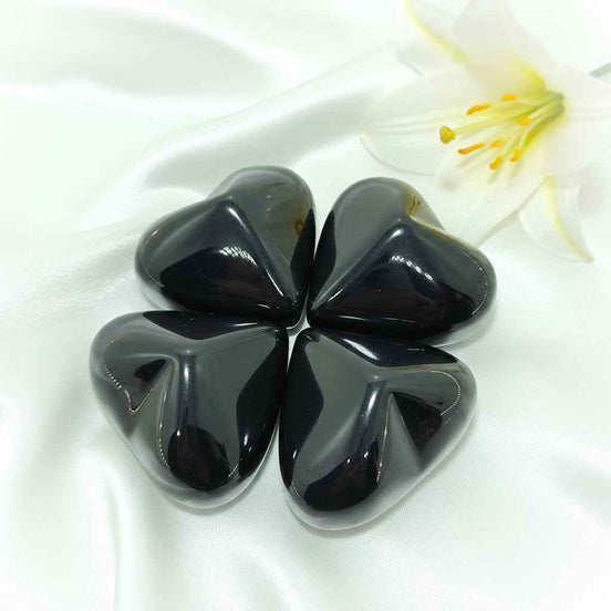 Obsidienne oeil céleste, doré,  coeur au choix