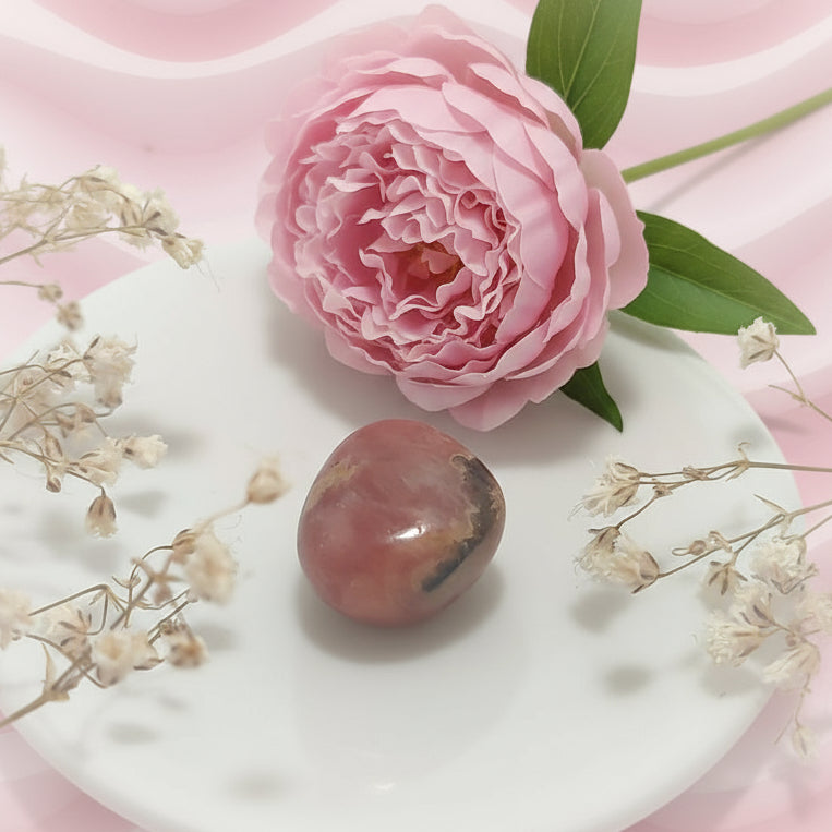 Rhodochrosite en Collier, libre, au choix