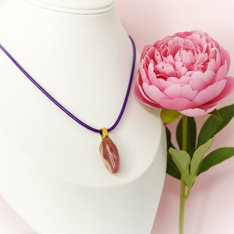 Rhodochrosite en Collier, libre, au choix