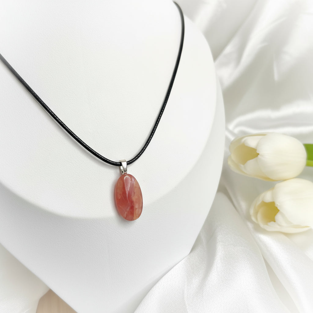 Rhodochrosite en Collier, libre, au choix