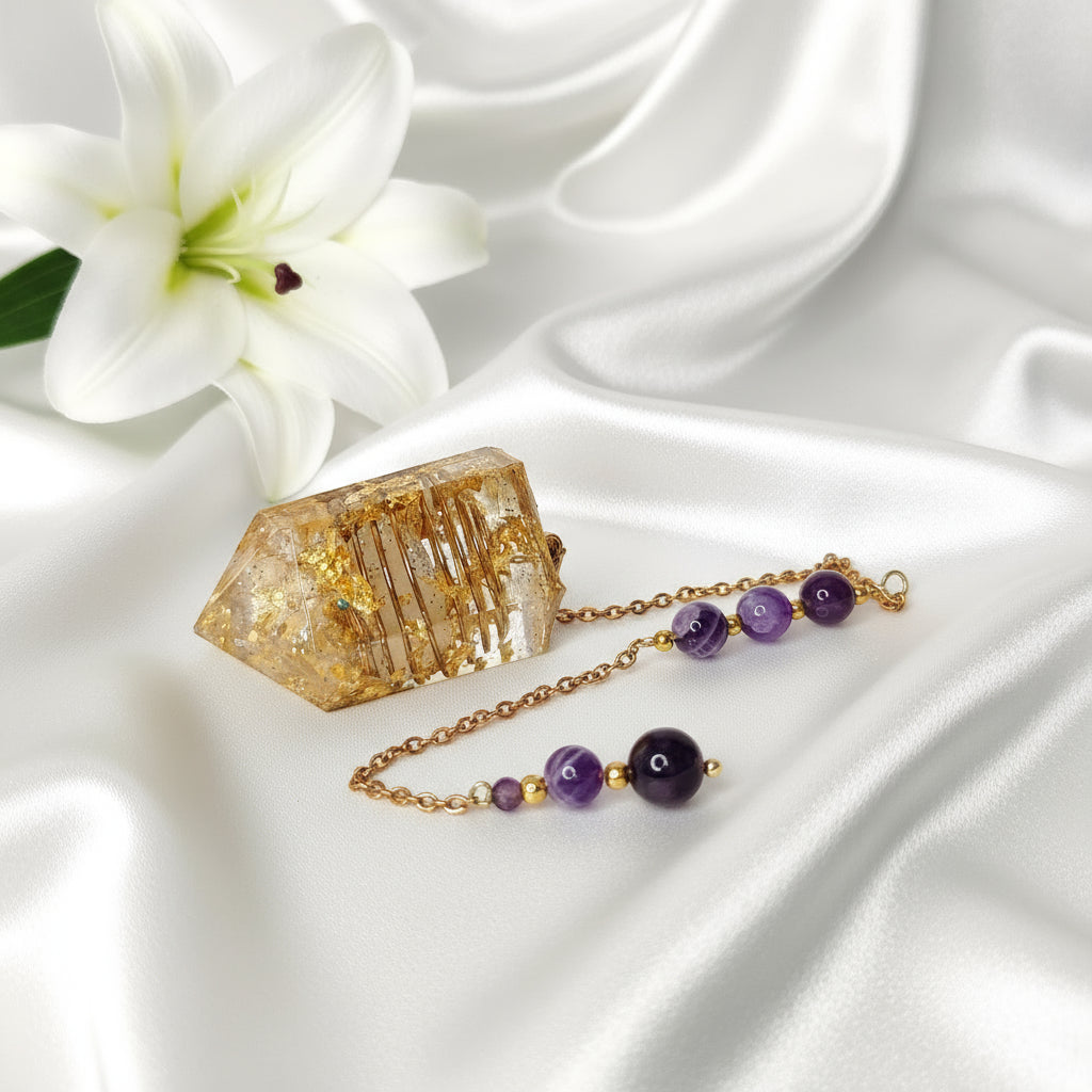 pendule divinatoire fait mains 70300