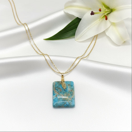 apatite collier doré