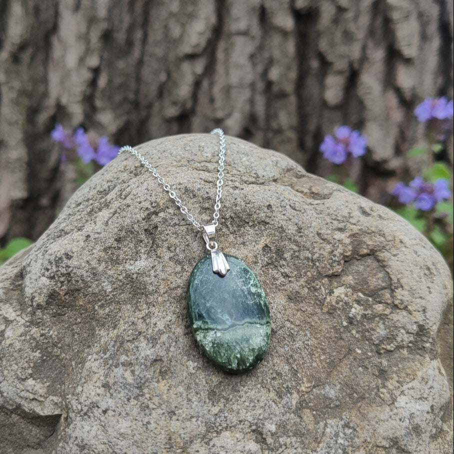 collier séraphinite 