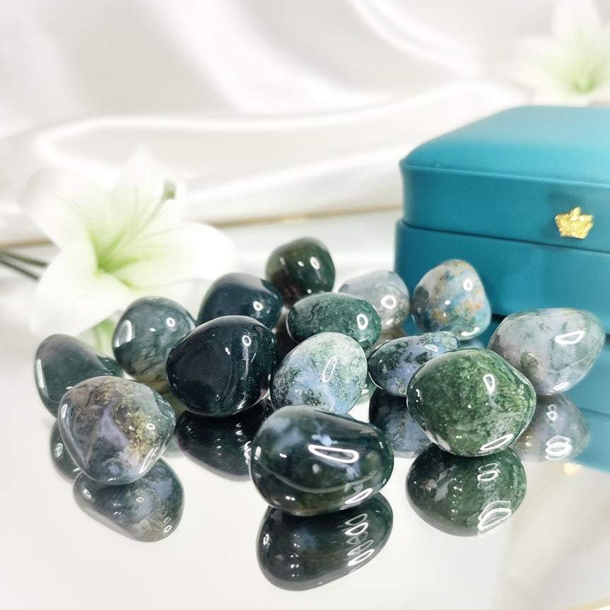 agate mousse roulée