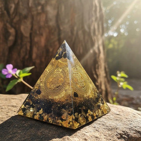 orgonite tourmaline fait mains