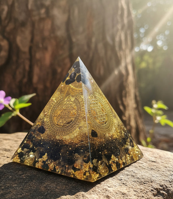orgonite tourmaline fait mains