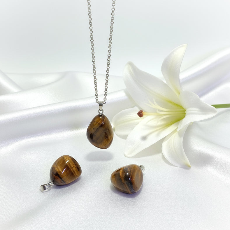 pendentif oeil de tigre 5€