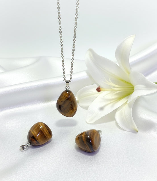 pendentif oeil de tigre 5€