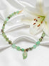 Collier de perles en Chrysoprase