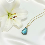 collier pas cher en labradorite