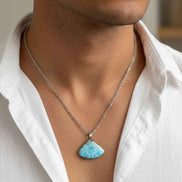Collier larimar 