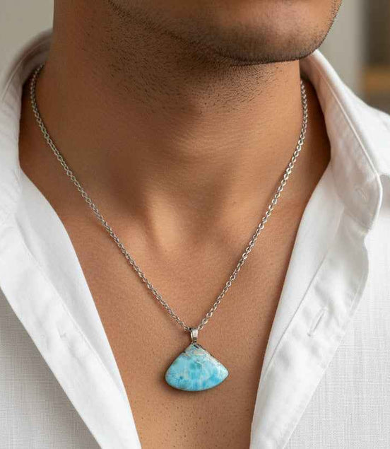 Collier larimar 