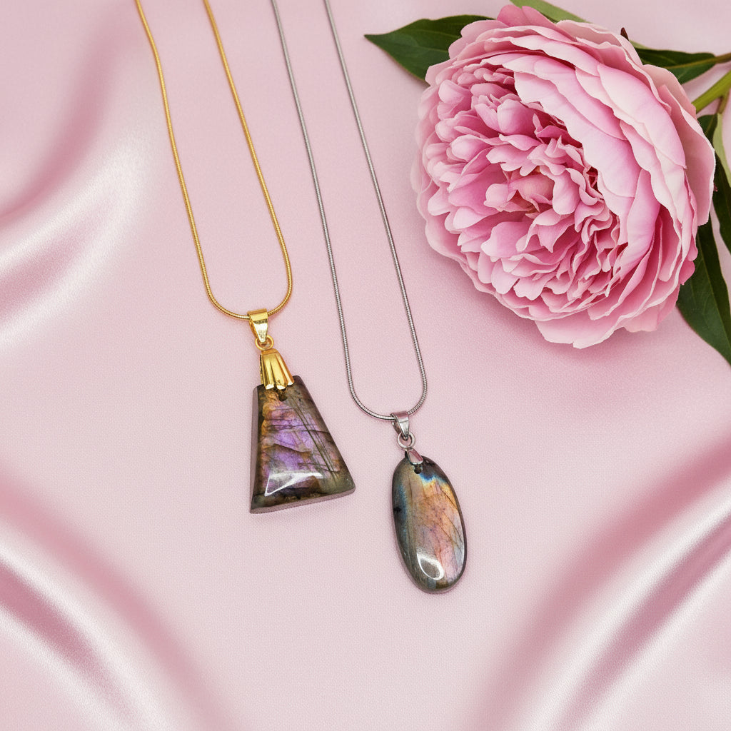 collier labradorite a petit prix