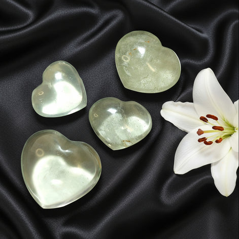 coeur en quartz de roche