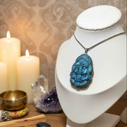 Collier Ganesh labradorite 