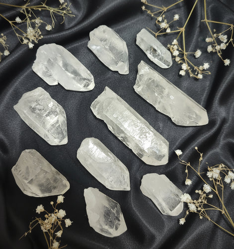 pointe de quartz brute