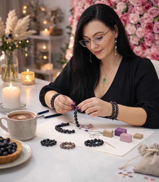 Atelier Créatif Bijoux & Rituel Gourmand, éveil des sens