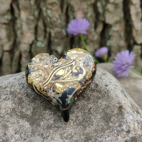 coeur orgonite pocket