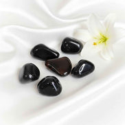 Obsidienne oeil céleste, doré,  coeur au choix
