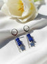 Boucles d'oreilles en Lapis lazuli tortue
