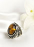 bague oeil de tigre