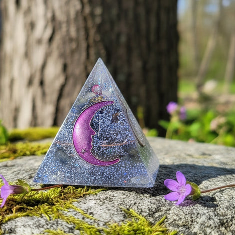orgonite pyramide petite labradorite