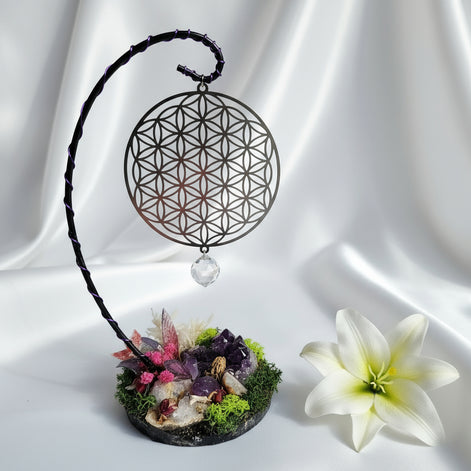 Décoration féérique artisanale en pierres naturelles au choix