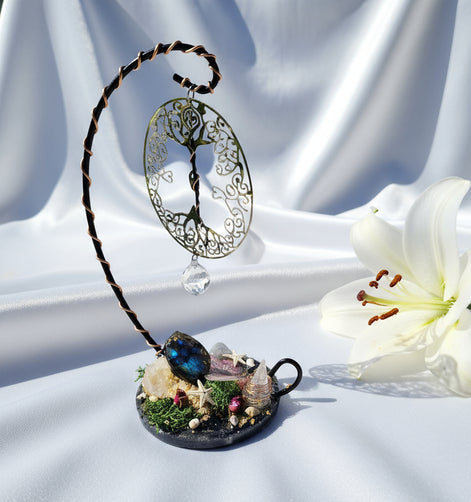 Décoration féérique artisanale en pierres naturelles au choix