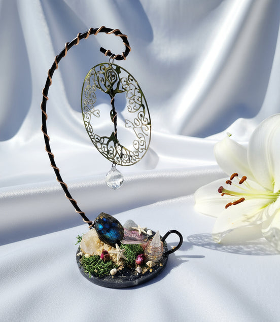 Décoration féérique artisanale en pierres naturelles au choix