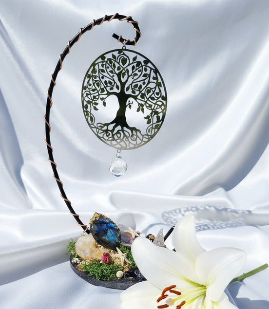 Décoration féérique artisanale en pierres naturelles au choix