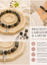 Kit Bracelet de protection en labradorite larvikite et plume