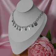 Collier PAIX en amazonite