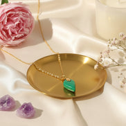 collier malachite 