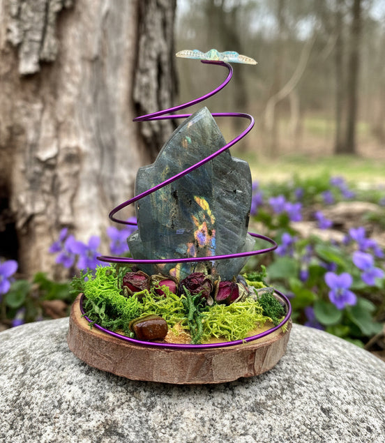 décoration féérique labradorite