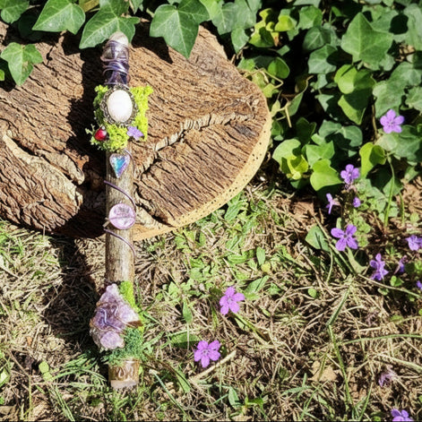 baguette en améthyste