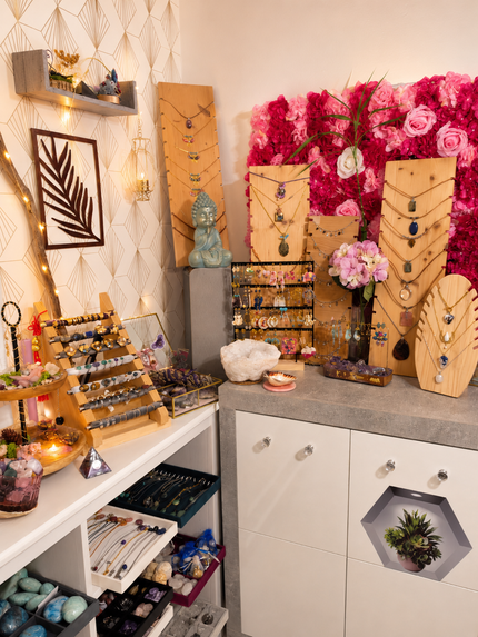 atelier bijoux de lithothérapie